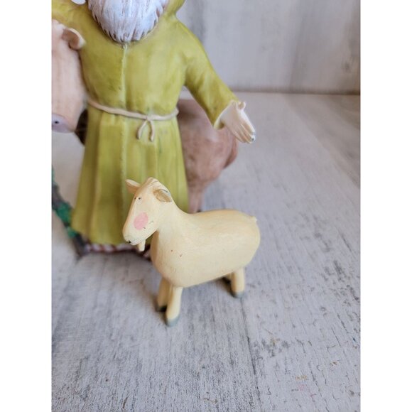 Sue dreamer Joseph nativity scene sheep Shepard xmas home decor set - Picture 4 of 9
